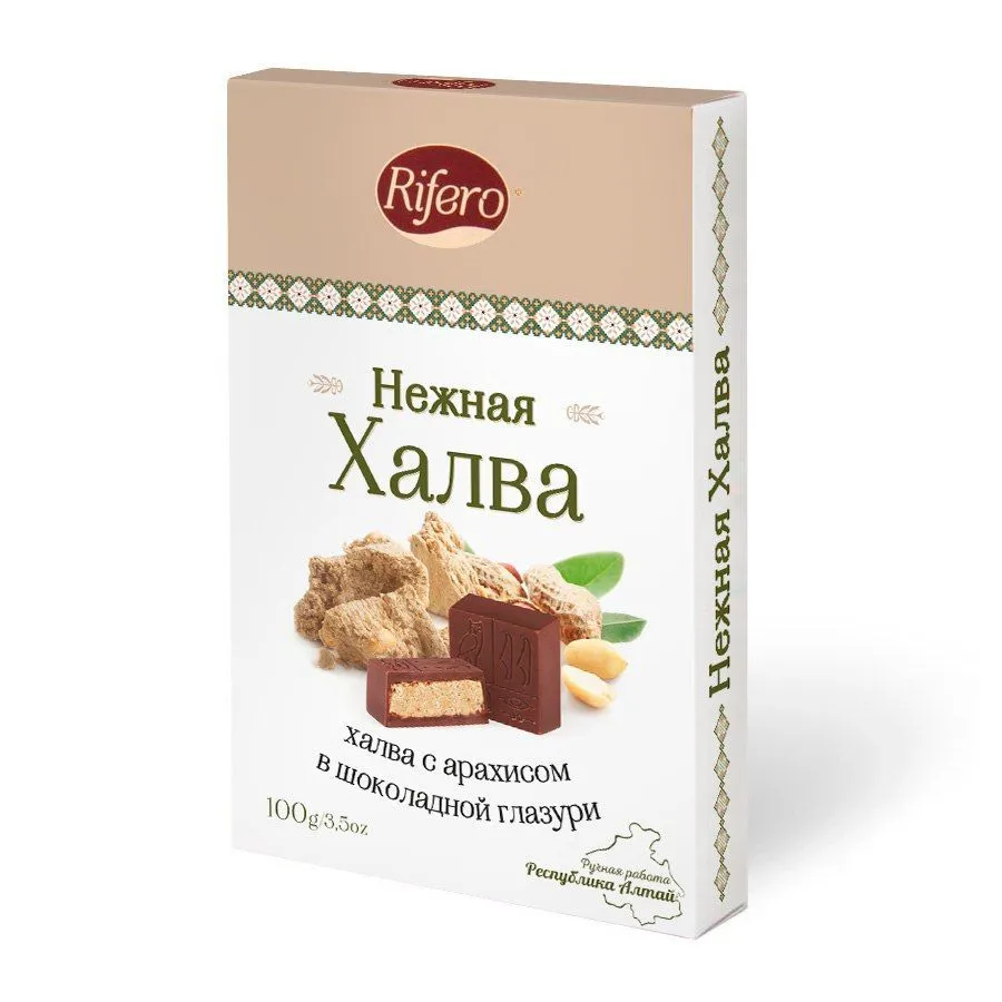  Риф и ко Конфеты "НЕЖНАЯ халва" 100г    в Шалях