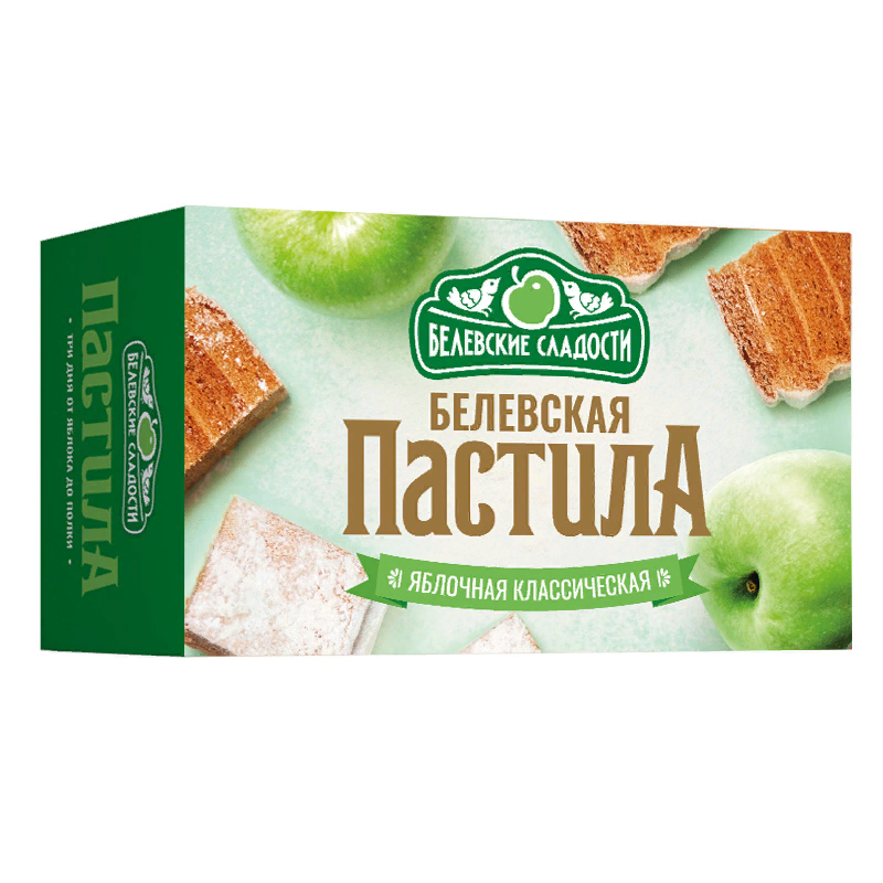  Пастила  200г диетическая КЛАССИКА, НОВЫЙ ФОРМАТ (4 шт по 50гр)   в Шалях